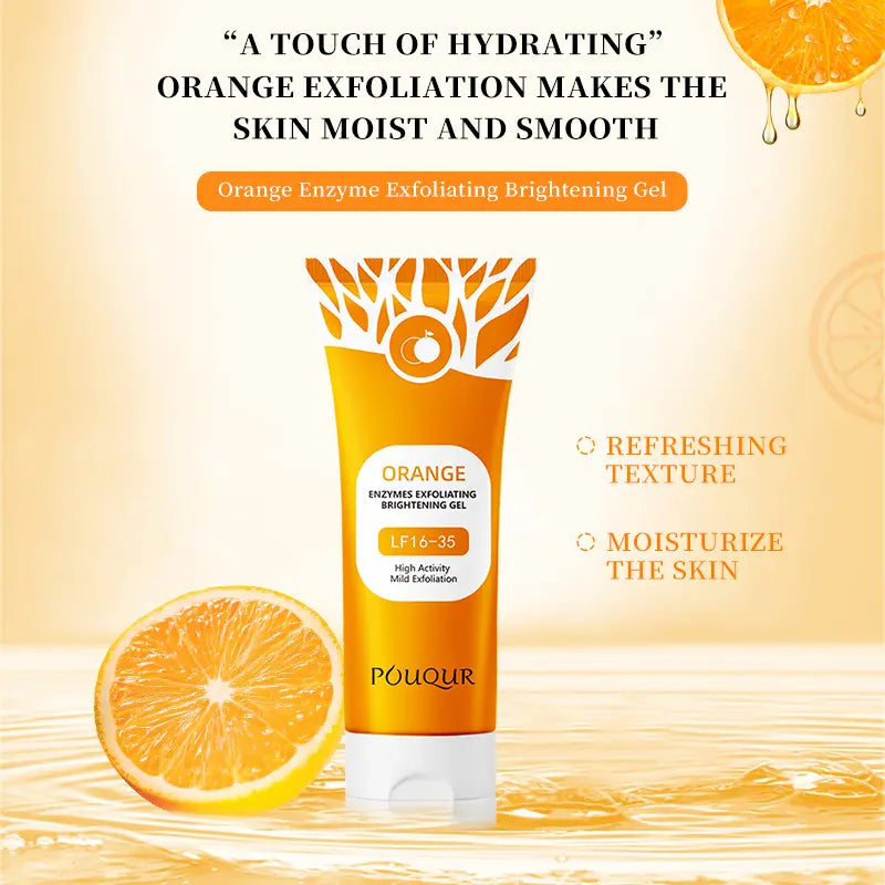 Orange Exfoliating Gel for Face & Body