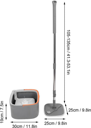 Denx - Clean & Separate Square Bucket Mop